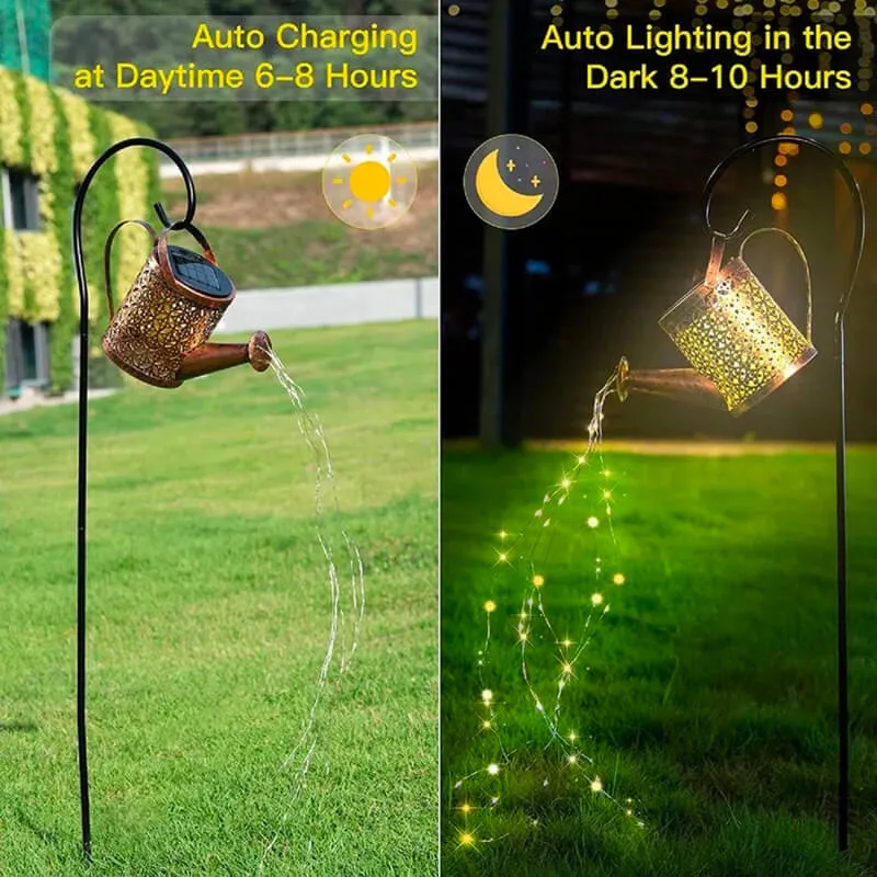 2024 Hot Sale 49%OFF  Solar Waterfall Lights