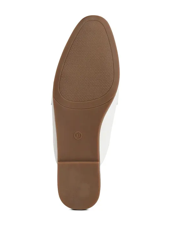 Abner Raffia Slip On Mules