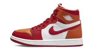 Air Jordan 1 High Zoom Air CMFT Fire Red Hot Curry