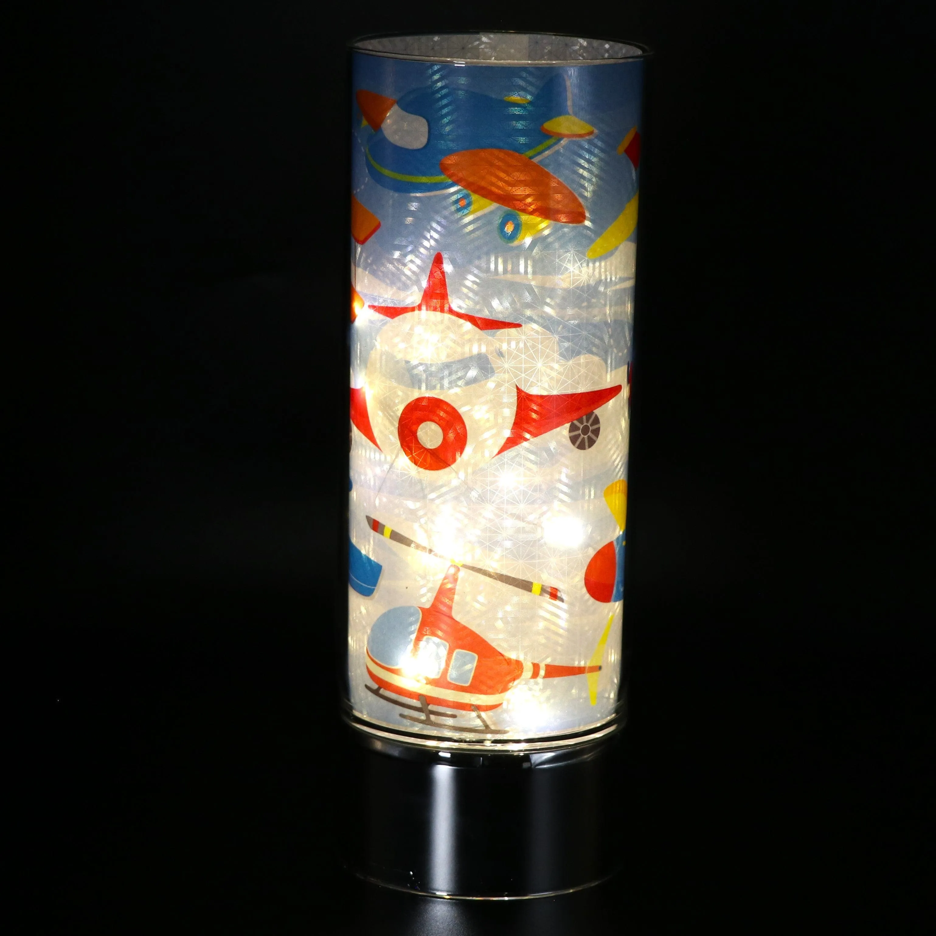Airplanes Buzzing Insert for use with Sparkle Glass (TM) Accent Light