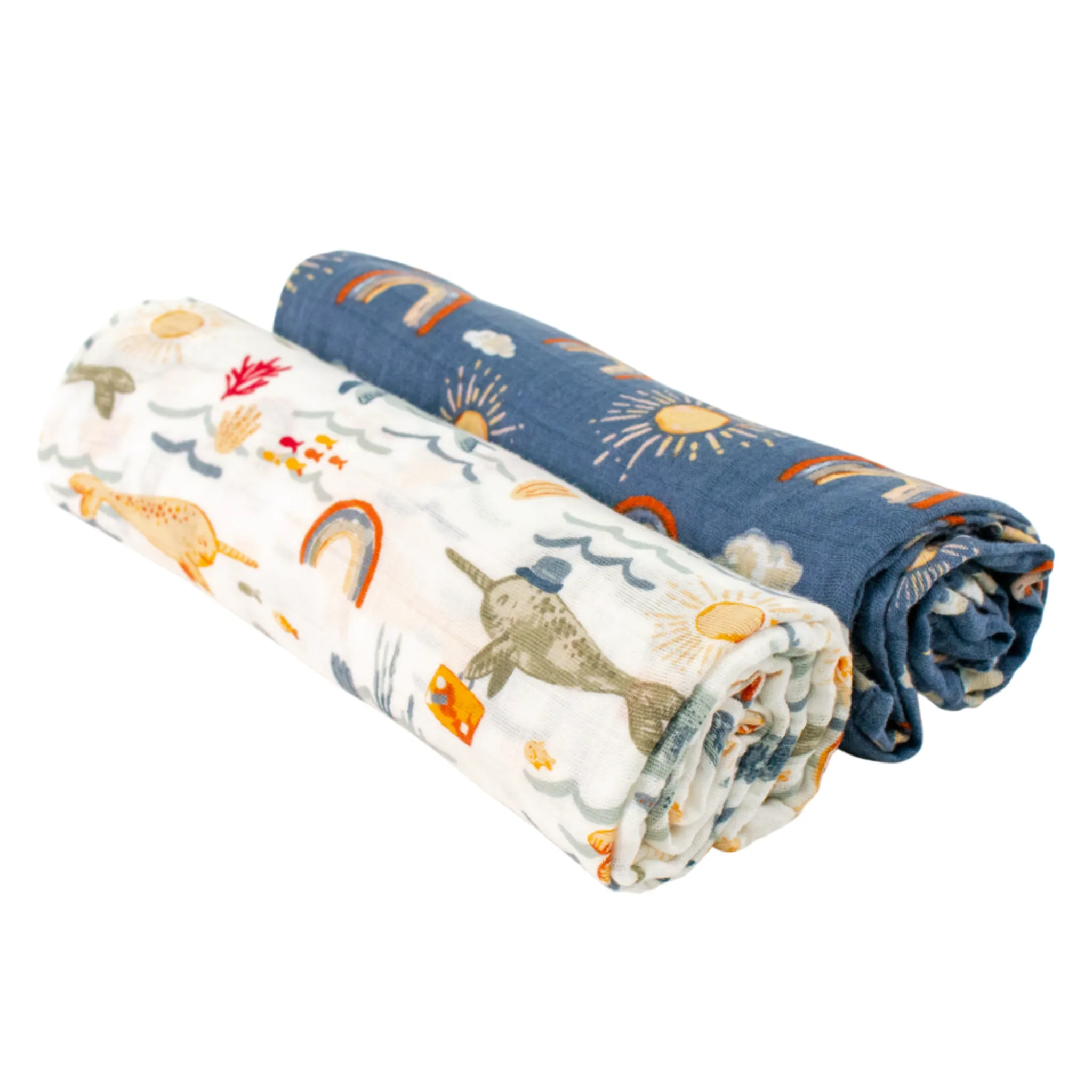 Bebe au Lait | Classic Muslin Swaddle Blanket Set