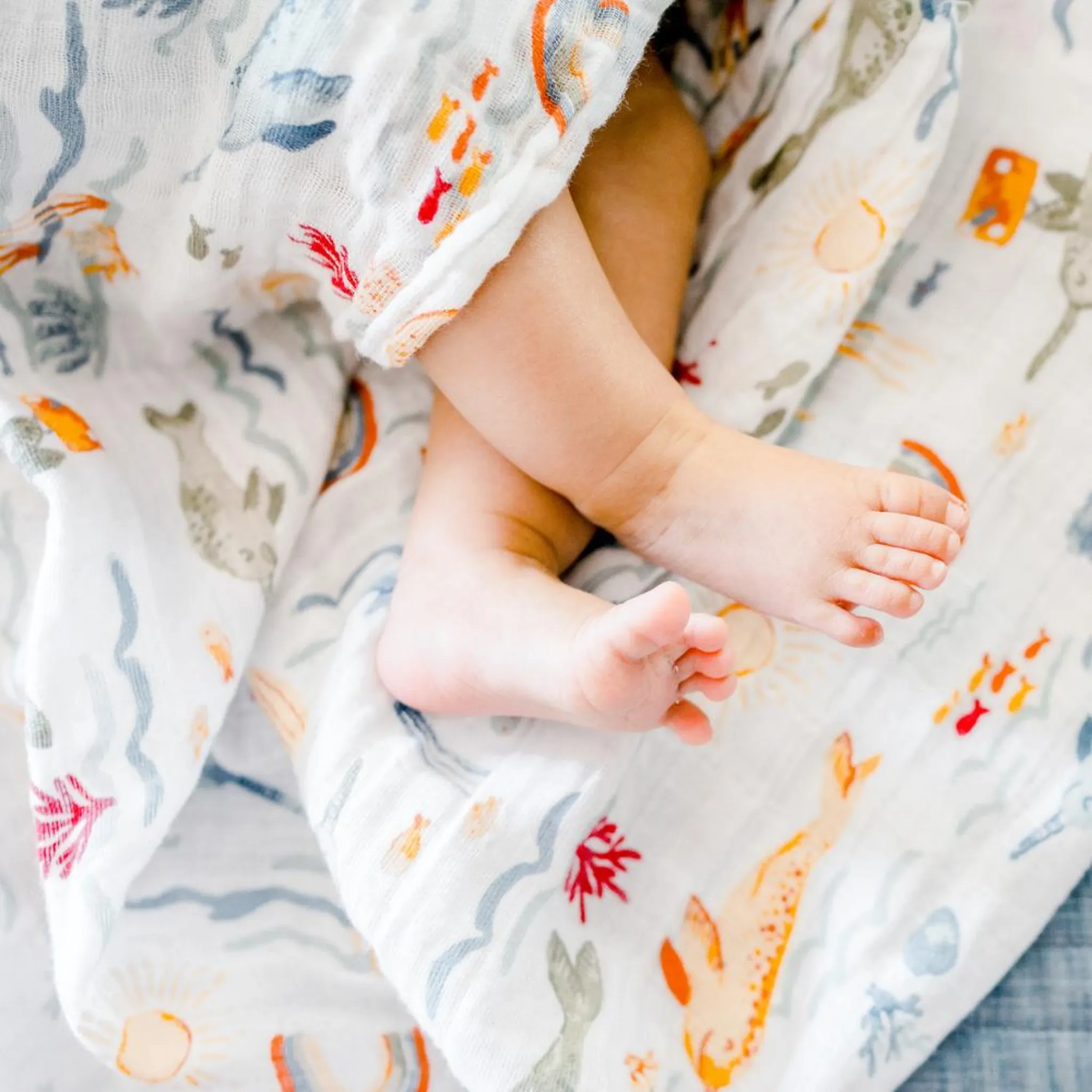 Bebe au Lait | Classic Muslin Swaddle Blanket Set