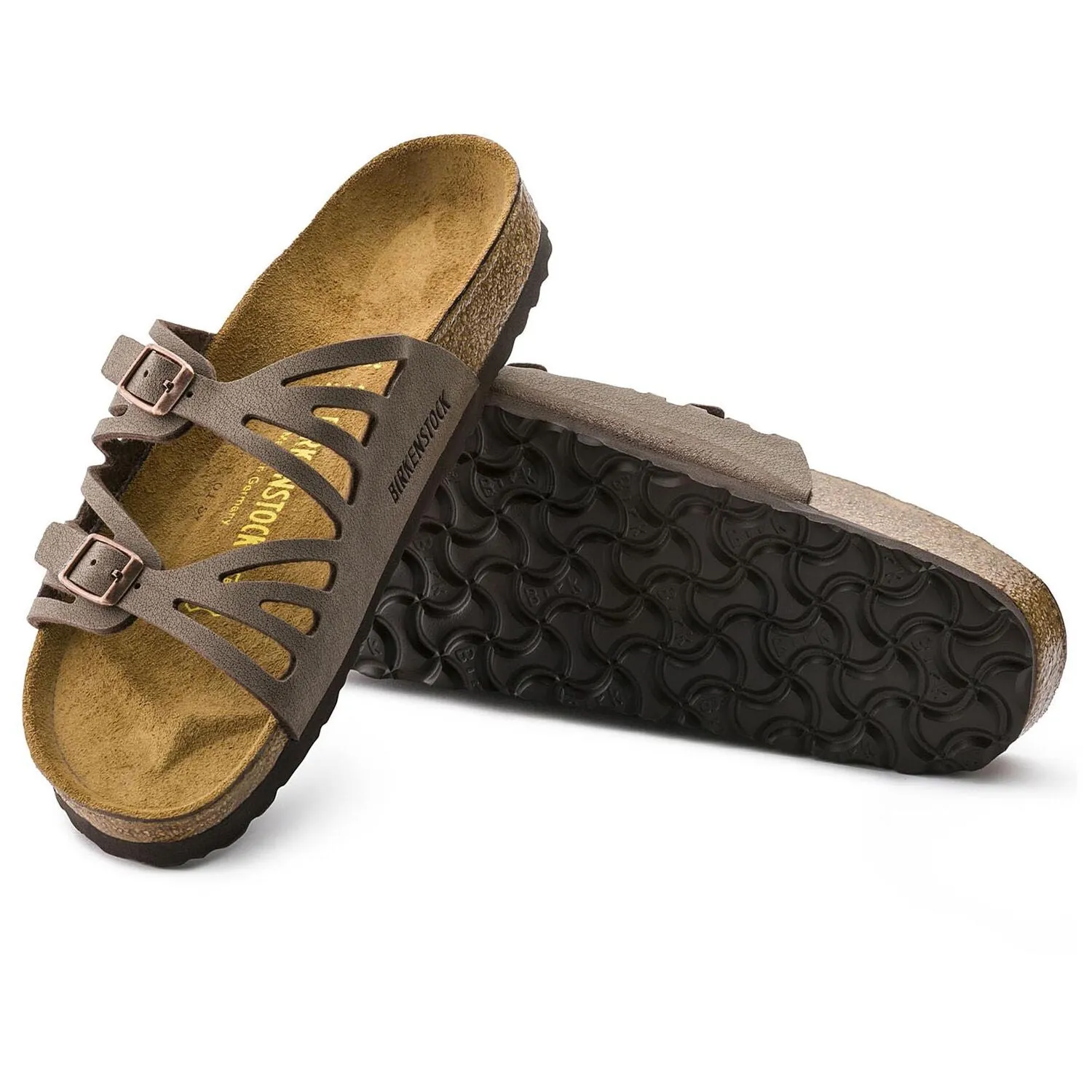 Birkenstock Women's Granada Birkibuc - Mocha 1000605