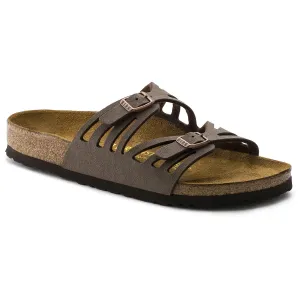 Birkenstock Women's Granada Birkibuc - Mocha 1000605