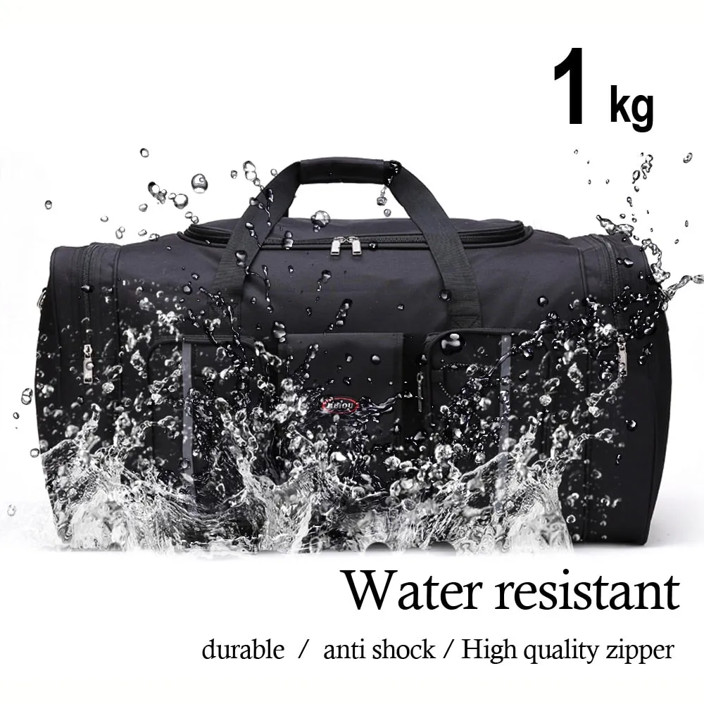 Fishing Bag Large Capacity 70L Multifunctional Reel Bag Backpack Outdoor Fishing Tackle Bag Lure Trays Boxes 65*30*35 cm