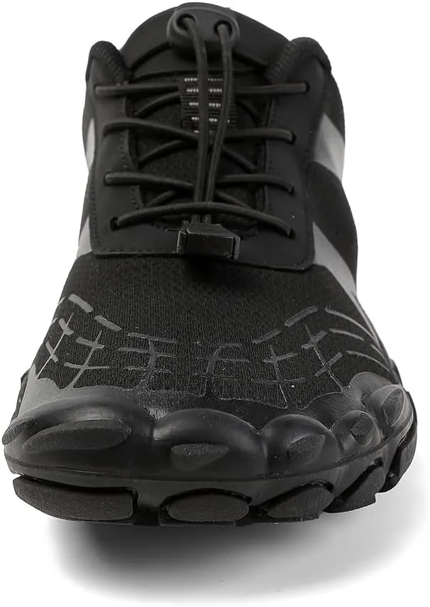 HiGropcore Barefoot Trail Running Shoes | Womens Mens Wide Toe Box Zero Drop Minimalist Slip on Shoes | Hike Barefoot Outdoor Shoes
