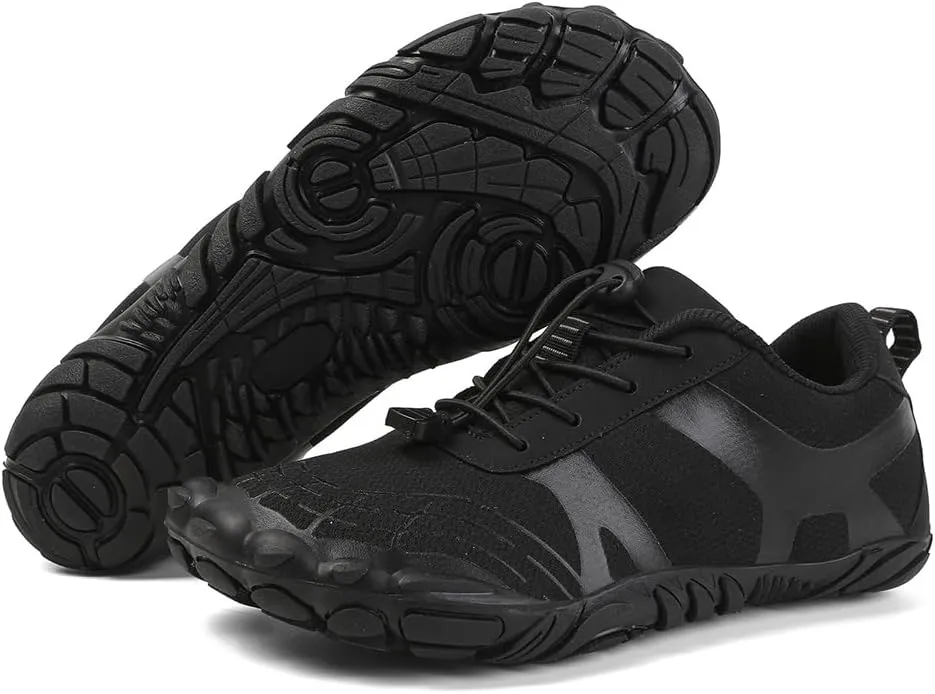 HiGropcore Barefoot Trail Running Shoes | Womens Mens Wide Toe Box Zero Drop Minimalist Slip on Shoes | Hike Barefoot Outdoor Shoes