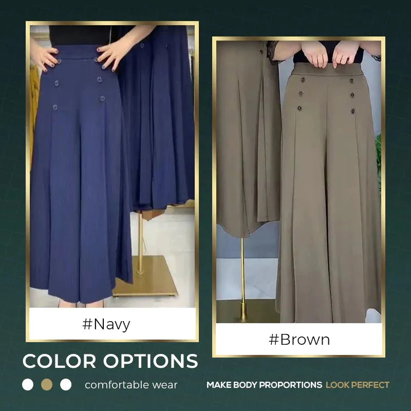Hot Sale-Pleated Wide Leg Pants