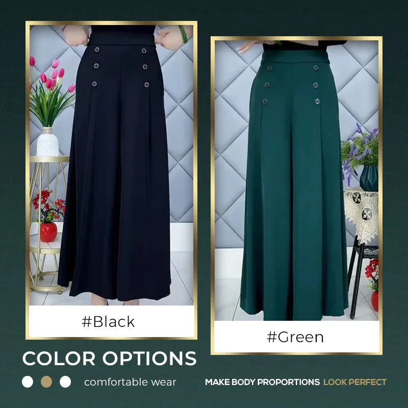 Hot Sale-Pleated Wide Leg Pants