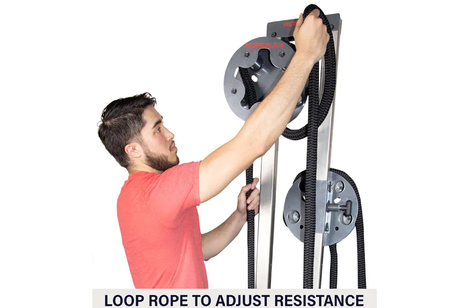 Ropeflex RX1500 Dual Station Upright Rope Trainer