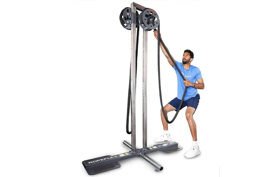 Ropeflex RX1500 Dual Station Upright Rope Trainer