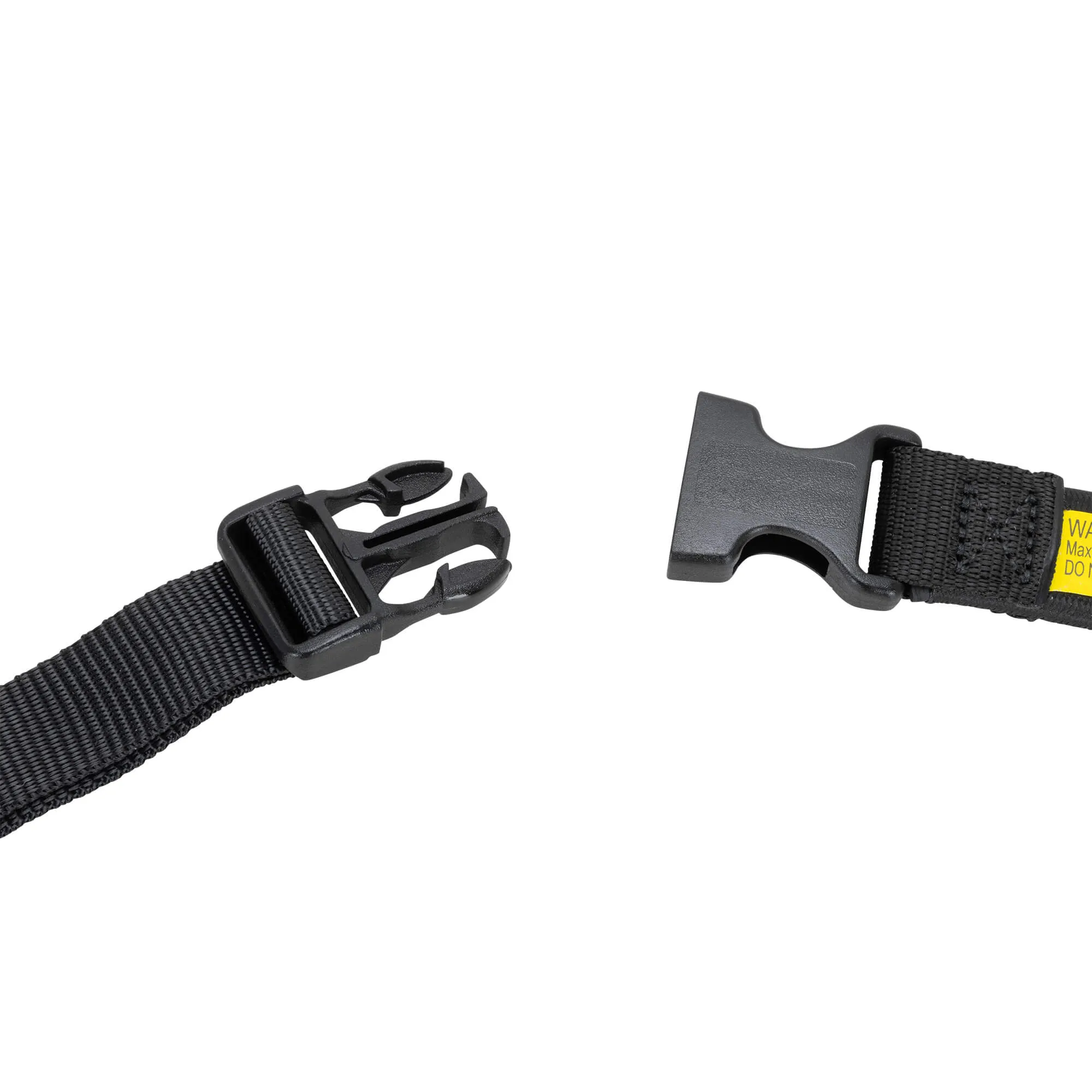 The Ultimate Adjustable Cargo Straps Twin Pack - 18"-60" x 1" - Black