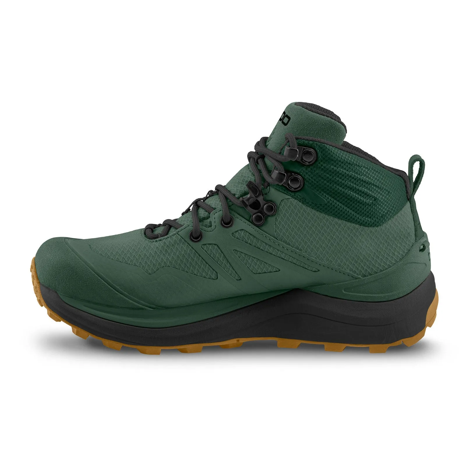 Mens Topo Trailventure 2 Waterproof Hiking Boots - Dark Green/Clay