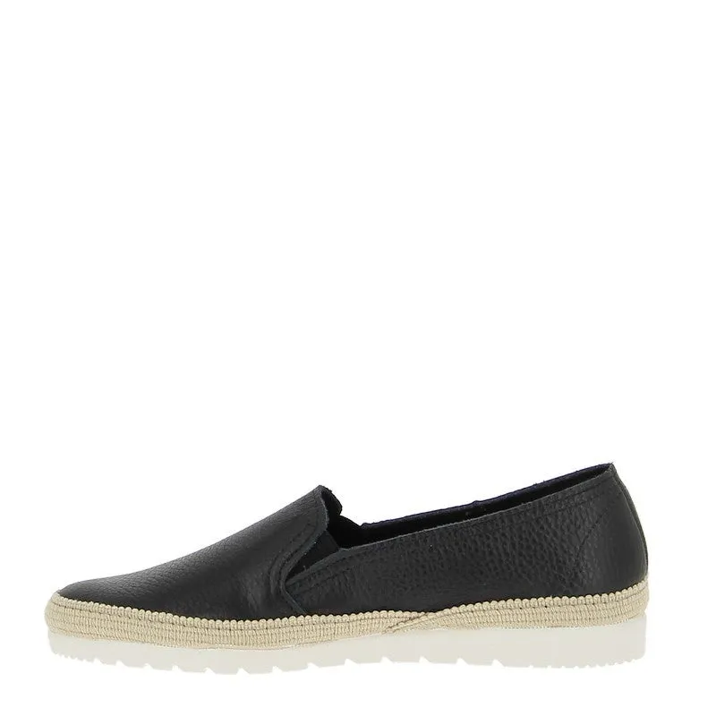 Verbenas Nuria Black Slip On